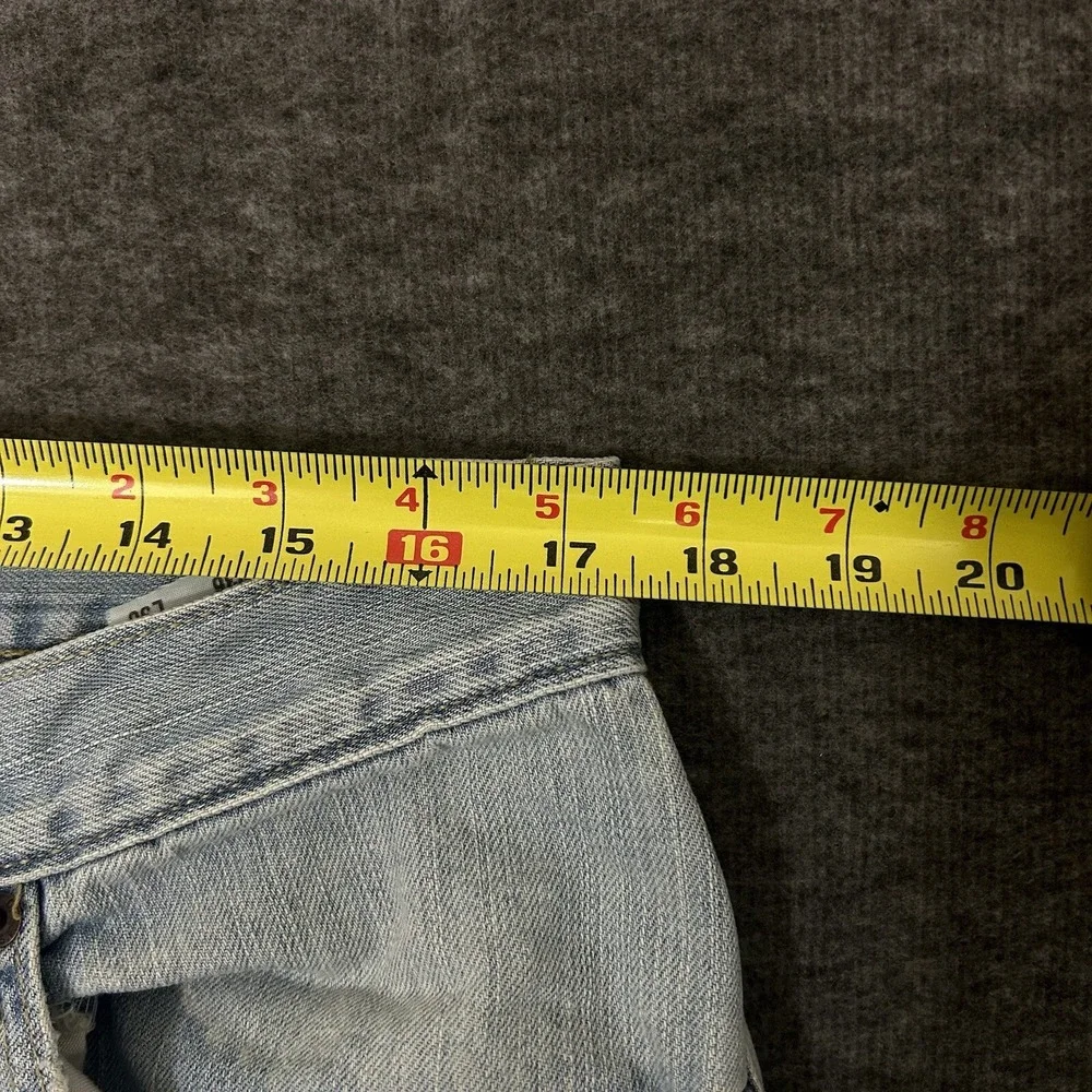Levis 559 Jeans Mens Actual 34X29 Relaxed Straight Stonewash Washout Grunge Punk